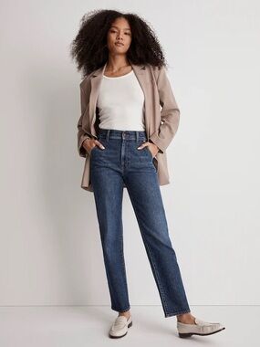 Madewell The Perfect Vintage Straight Jeans in Stanhill Wash